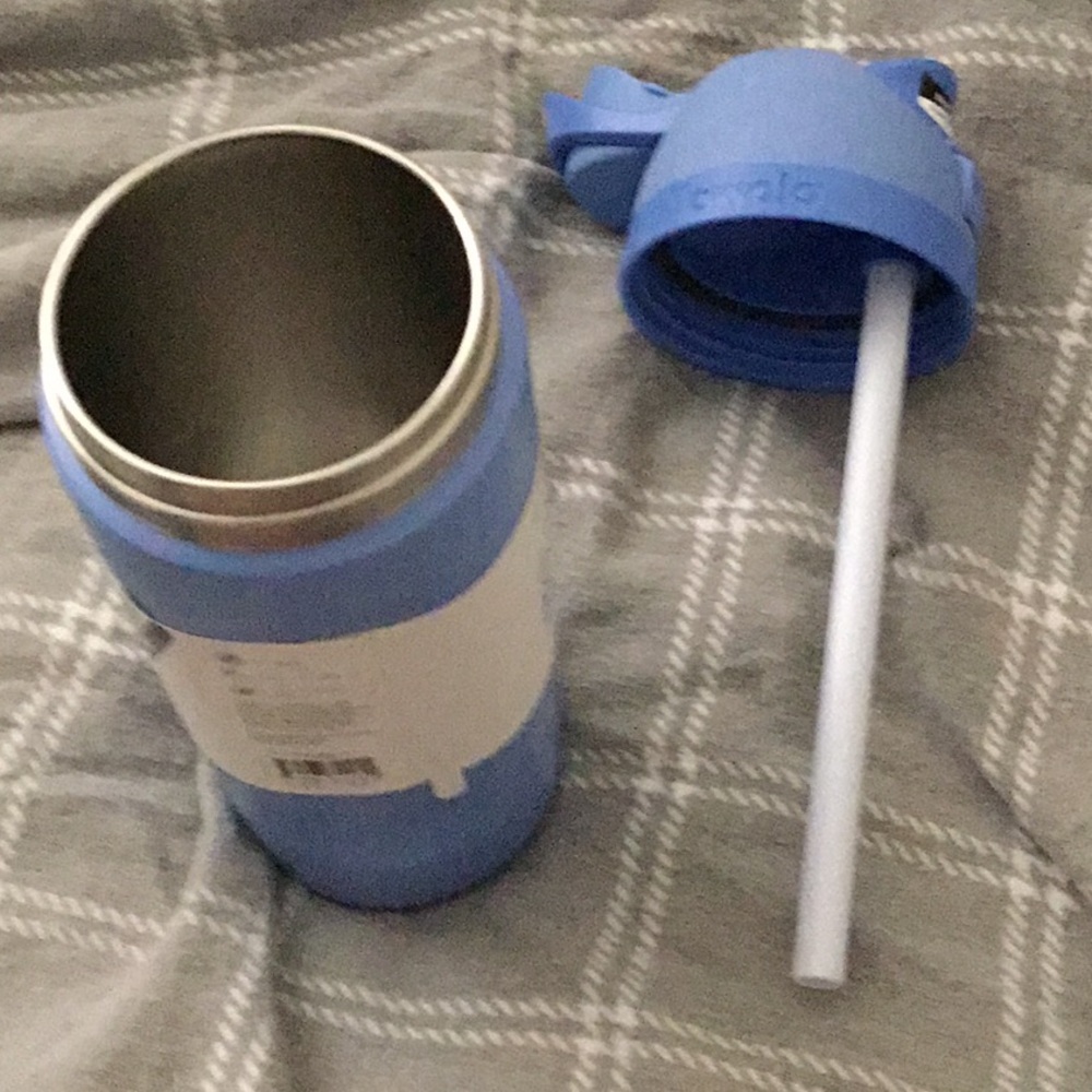 Owala Kids FreeSip 16oz Insulated Stainless Steel Water Bottle Blue - Picture 5 of 6